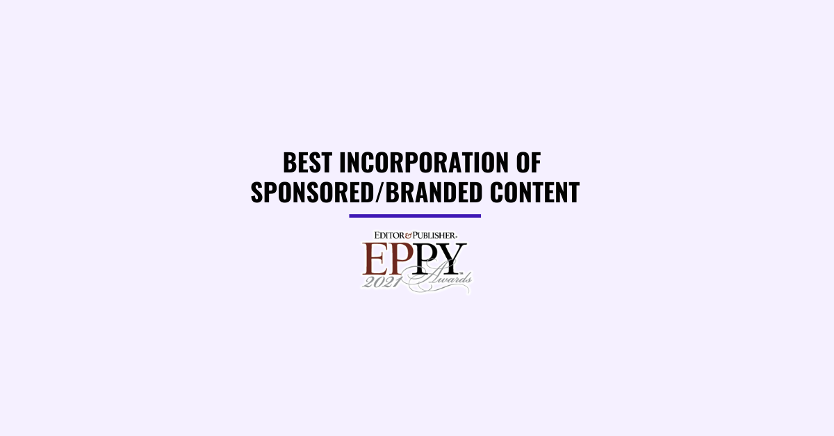 Narcity Media Wins Branded Content Award at the 2021 EPPY Awards