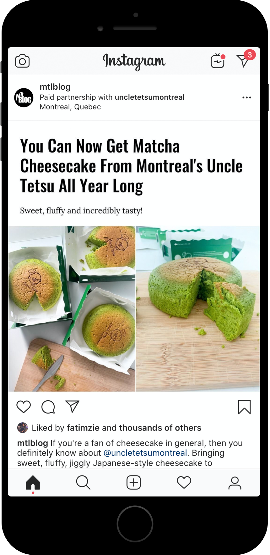 Insta-post