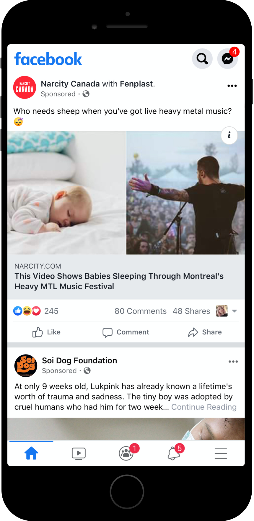Targeted FB Post
