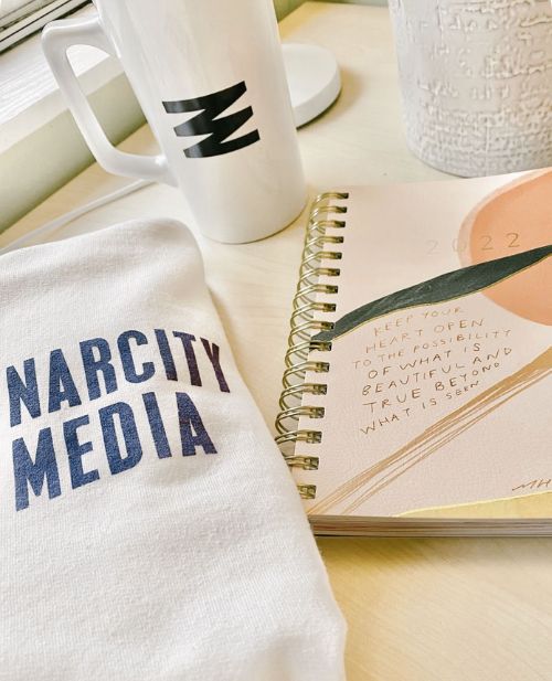 Narcity Media Group employee gift box